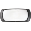 Ideal Lux - Āra sienas lampa 1xE27/23W/230V melna IP66